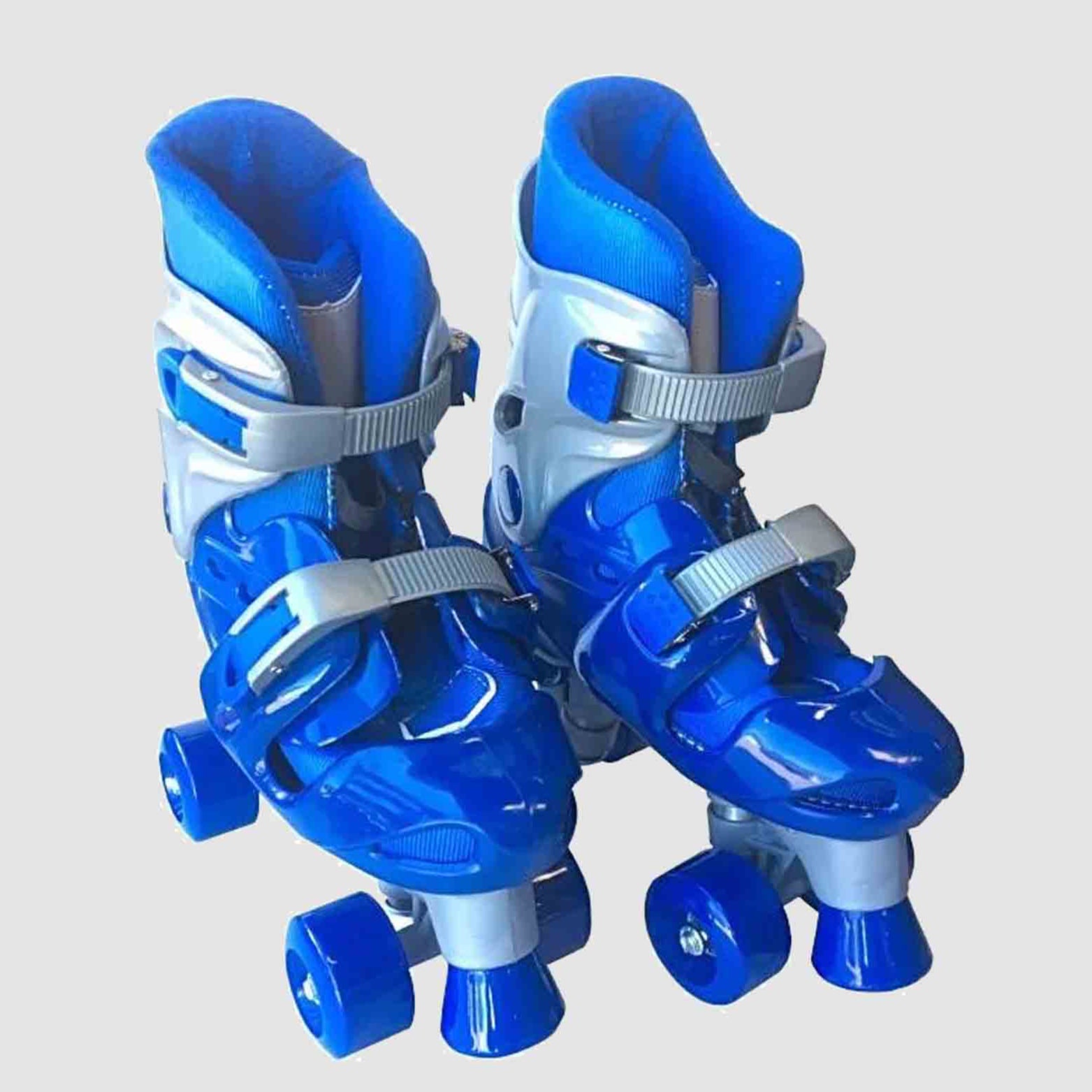 440410 ~ ROLLER SKATES GREY/BLUE 5-8